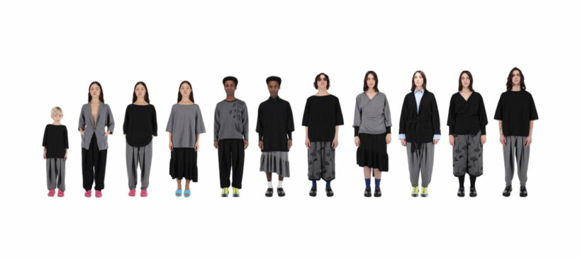 diletta cancellato's new knitwear line adapts to different body shapes + heights