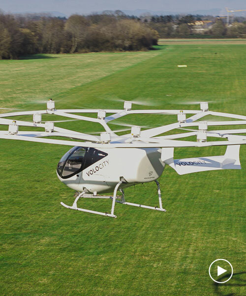 watch: volocopter tests its full-size air taxi prototype in maiden flight