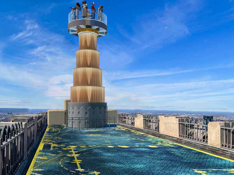 a new ‘skylift’ rooftop attraction is coming to NYC's top of the rock