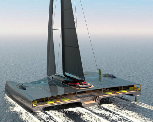 audi trimaran yacht