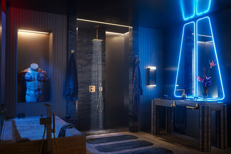AXOR curates three designer bathroom concepts imagining individual luxury