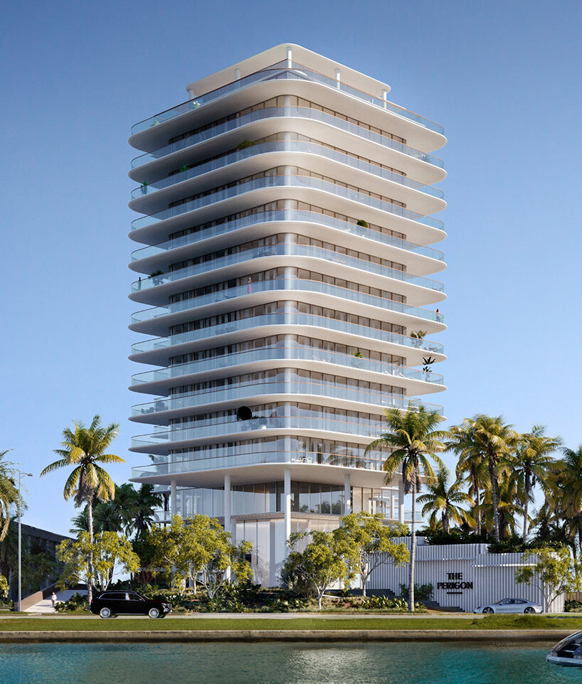 OMA unveils the perigon, its first-ever residential tower in miami beach