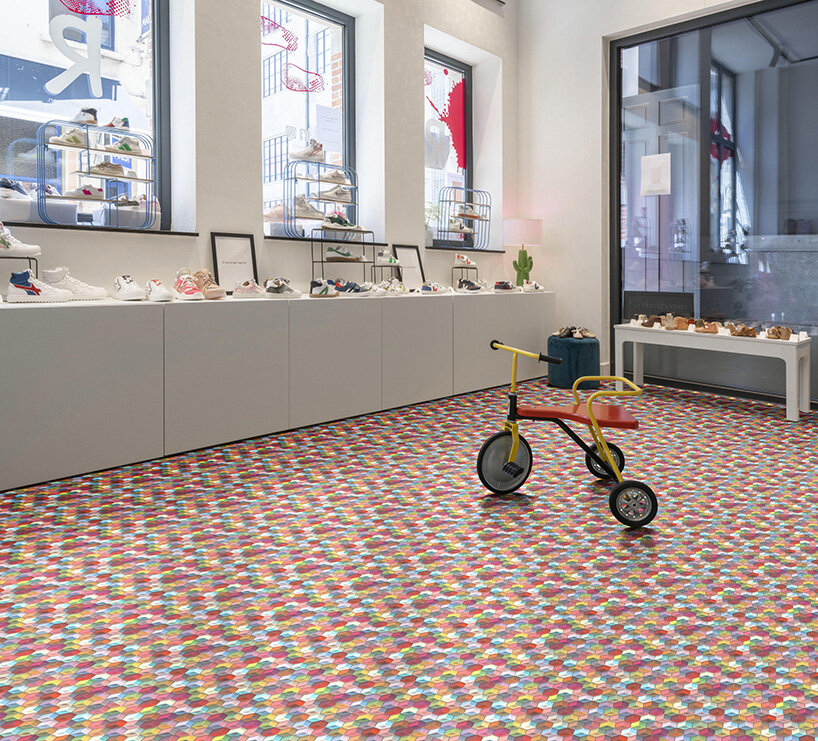 vinyl flooring experts beauflor co-creates bespoke designs for clients