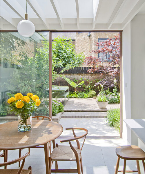 novak hiles architects' refurbished house in south london subtly nods to arts & crafts