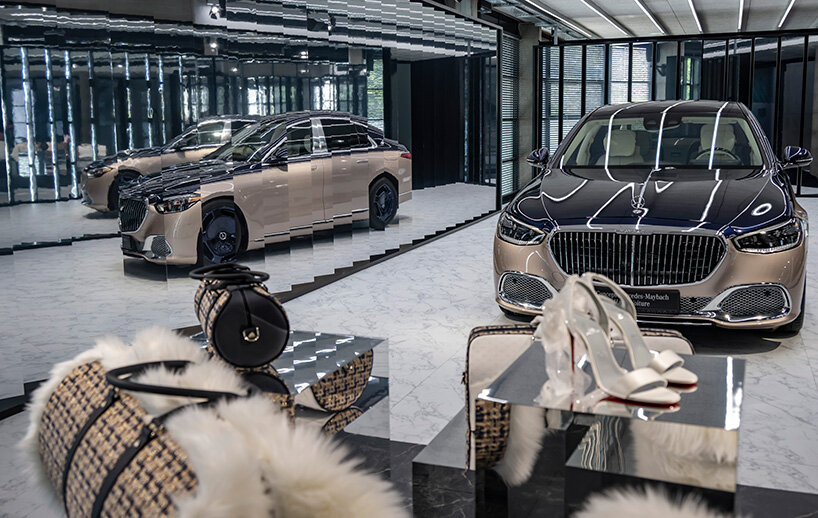 concept mercedes-maybach haute voiture car inspired by tailored fashion