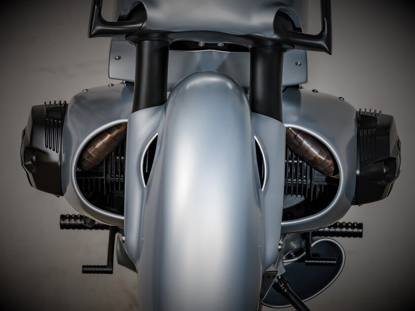 this custom built BMW R nineT is a sleek retro-futuristic ride