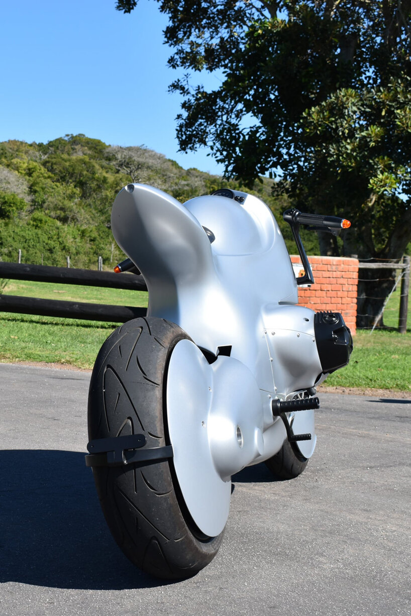 this custom built BMW R nineT is a sleek retro-futuristic ride