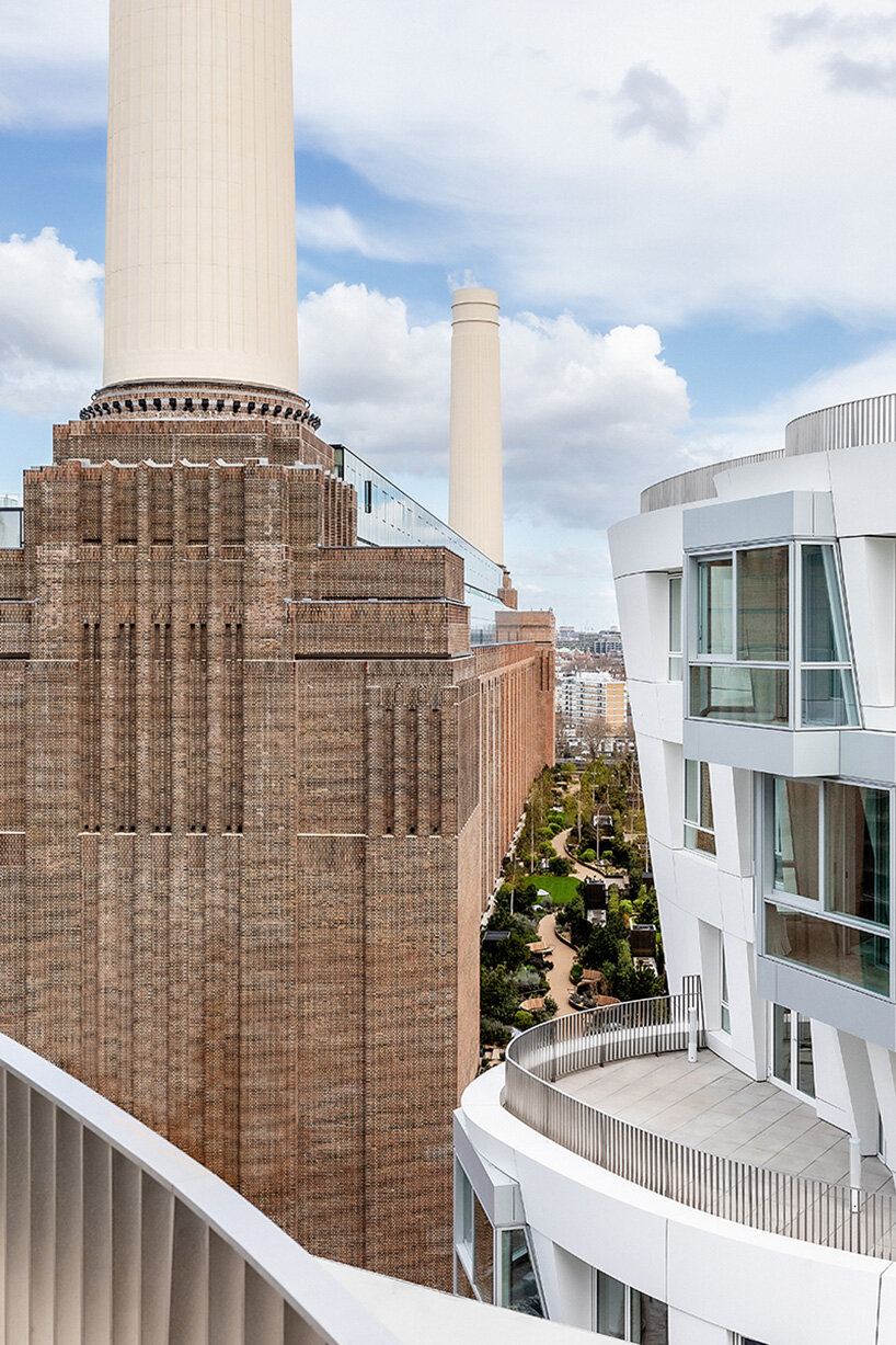 residents move into frank gehry-designed prospect place at london's battersea power station