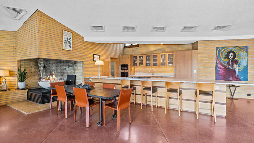 frank lloyd wright's cooke house in virginia hits the market for $3 million
