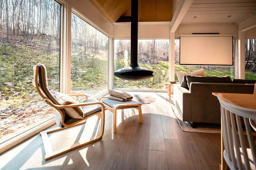 the hygge box hop is a remote airbnb retreat made from seven shipping ...