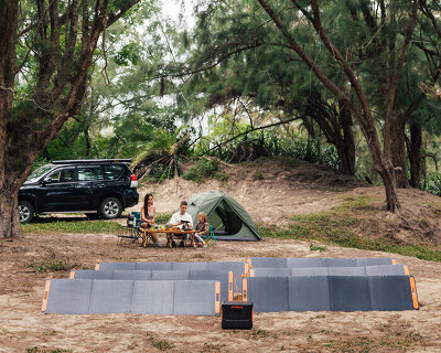 power your camping trips this summer with your own portable solar panels by jackery