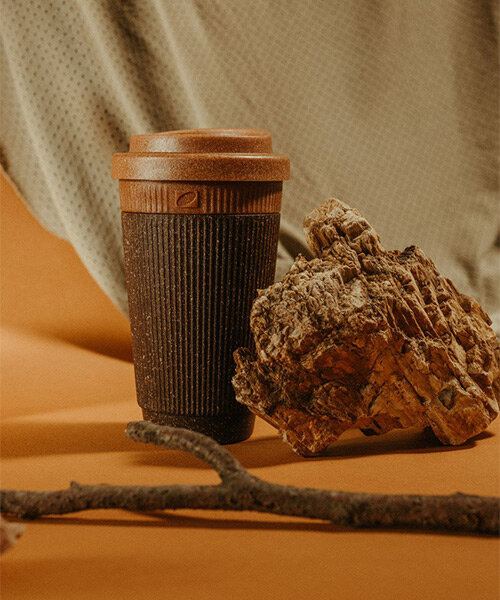 kaffeeform launches new mugs made from recycled beechwood fibers + coffee grounds
