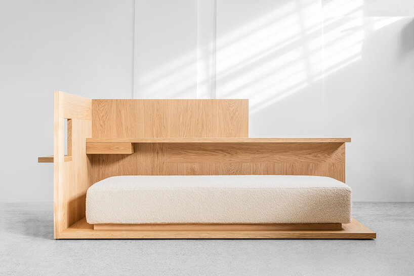 konstantin grcic crafts furniture pieces which create space as 'micro-architecture'