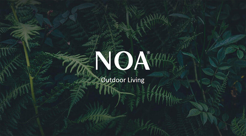 NOA conceptualizes in-situ product showcases for outdoor living design