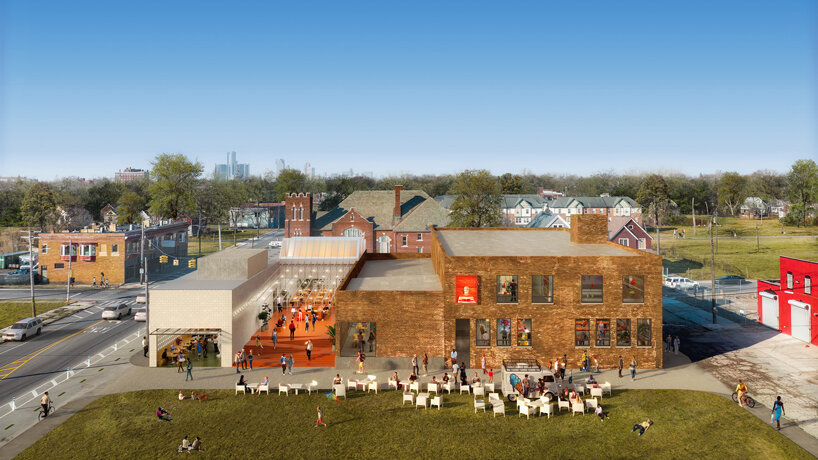 OMA to transform a former bakery and warehouse in detroit into ‘LANTERN’ arts center