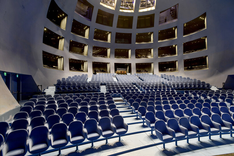 OMA completes taipei performing arts center with three 'plugged in' volumes