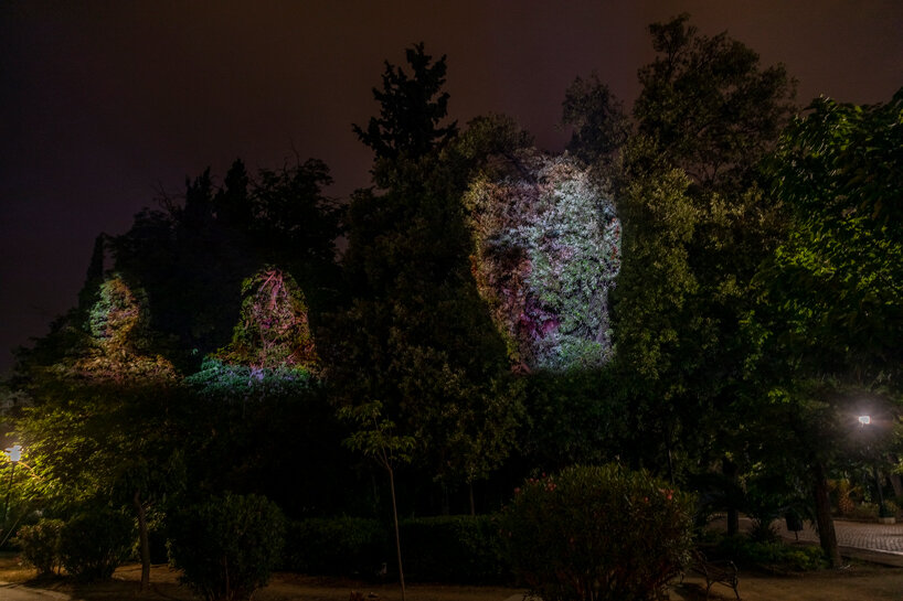 plásmata: refik anadol, SpY, tony oursler + more exhibit public digital artworks in athens