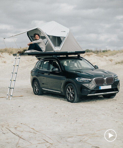roof space one is a panoramic car tent that can be easily set up in just one minute