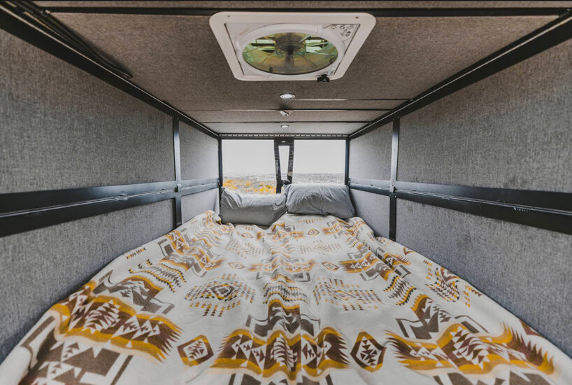 rossmönster unveils pop-top truck camper with panoramic windows