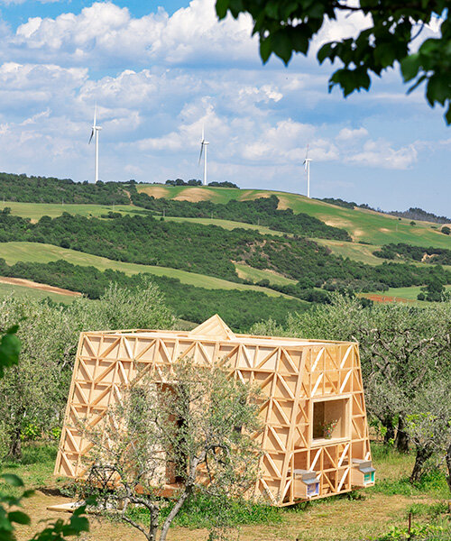 sleep surrounded by 1 million bees in this 'air bee & bee' in southern italy