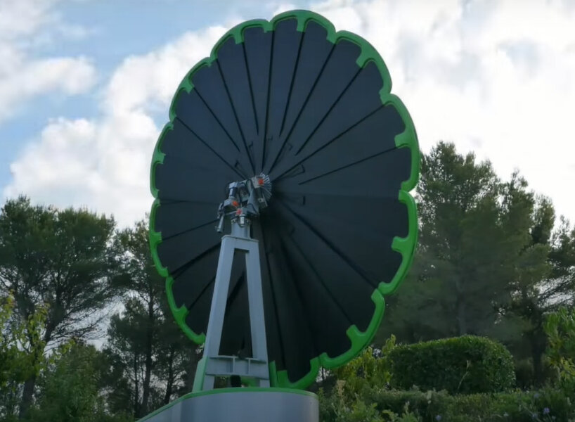 self-cleaning sunflower solar panels generate up to 40% more energy