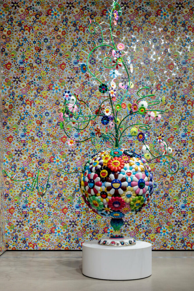 major takashi murakami exhibition with digital immersive environments