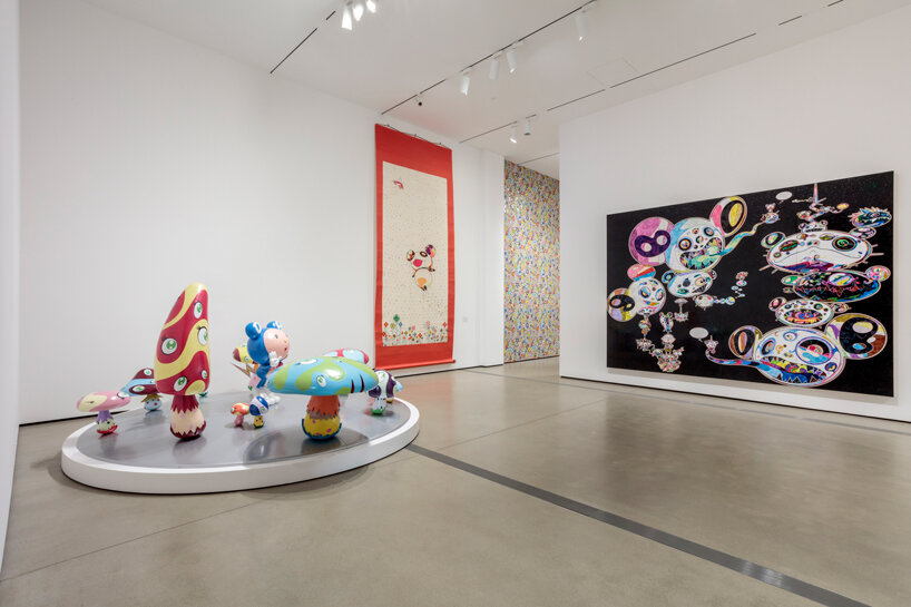 Takashi Murakami wallpapers taken at the Broad in Los Angeles