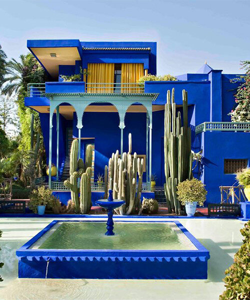 jardin majorelle, the electric blue villa once owned by yves saint laurent is up for sale