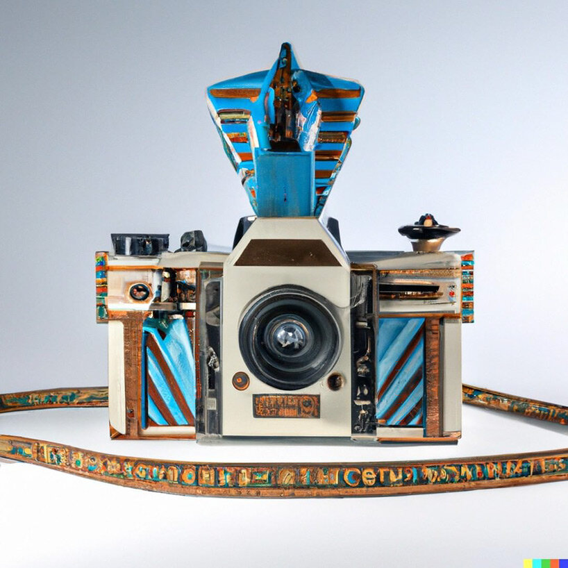 photographer uses AI imaging tools to design cameras as unusual pop culture medleys