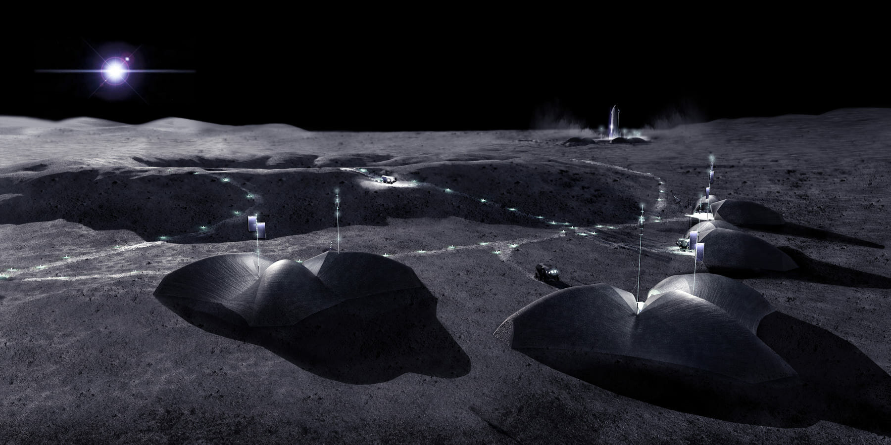 Evolute i space обзор. Секретные снимки Луны НАСА. База на Луне НАСА. Постройки на Луне.
