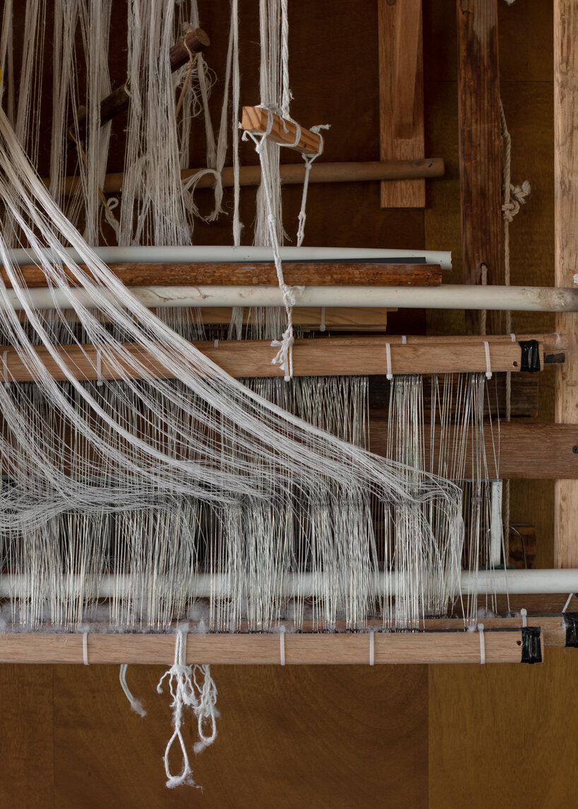 leopold banchini celebrates local craft with textile weaving factory in bahrain