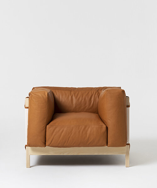 SCP launches the 'camp' armchair by philippe malouin at milan design week 2022