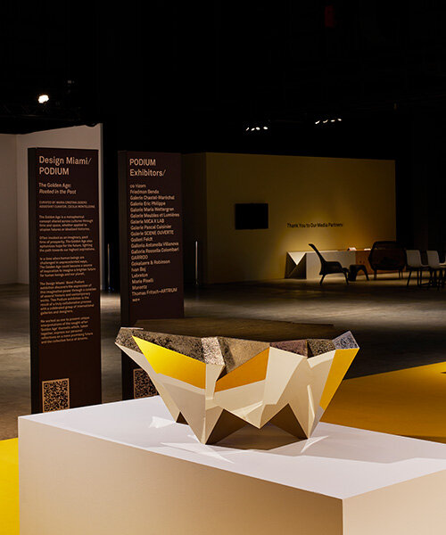 design miami basel/ 2022 introduces podium, a curated selling display of museum-quality works
