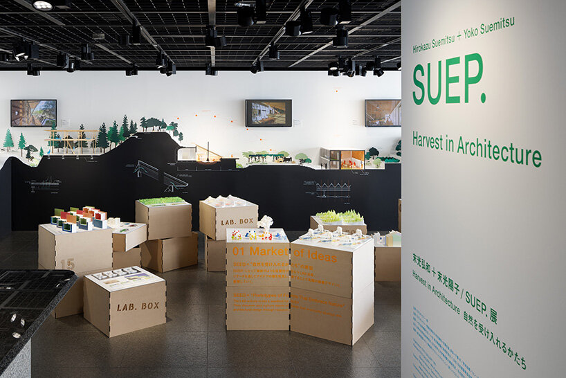 the harvest in architecture: interview with SUEP.  at their exhibition at TOTO GALLERY·MA