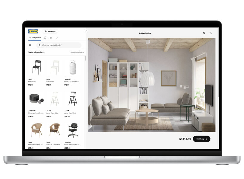 The new IKEA AI app replaces room design and furniture with its own products to help users shop