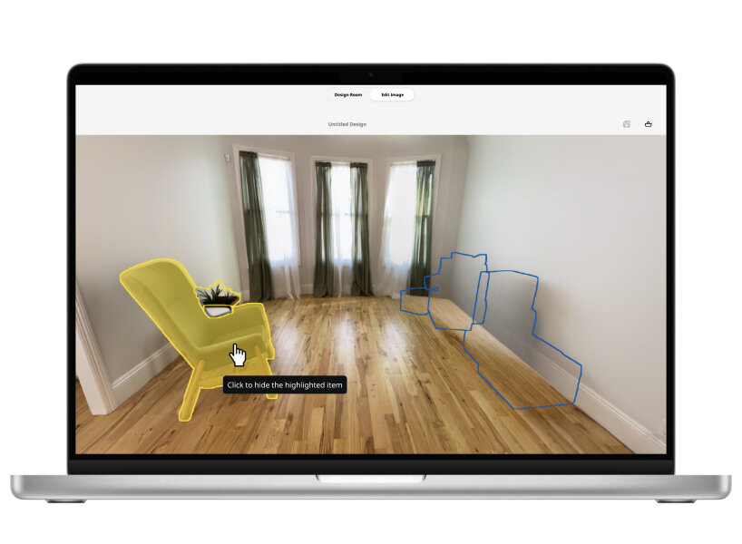 new IKEA AI app replaces room designs and furniture with its products to help users shop