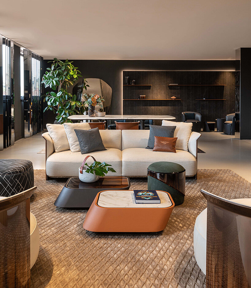 bentley home inaugurates milan atelier with two furniture collections