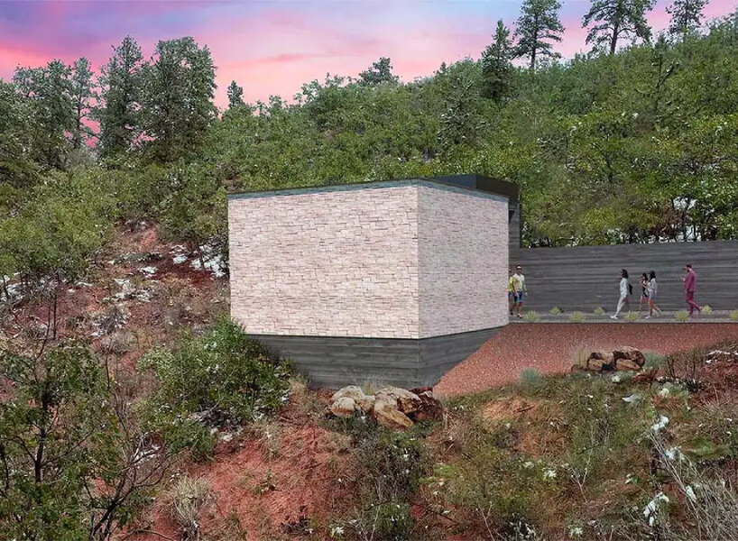 light artist james turrell debuts permanent installation ‘skyspace’ in a colorado mountain