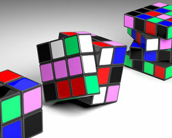self-solving rubik's cube powered by a custom 3D-printed robotic core
