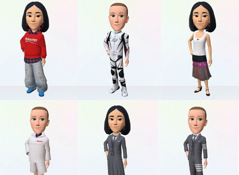 meta launches meta avatars store to dress up avatars with high-fashion, luxury brands