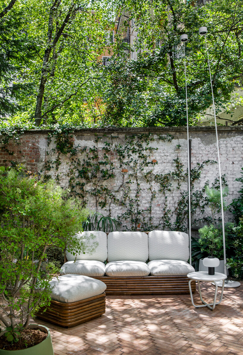 mohd's 400+ design brands bloom in summer garden installation by studiopepe