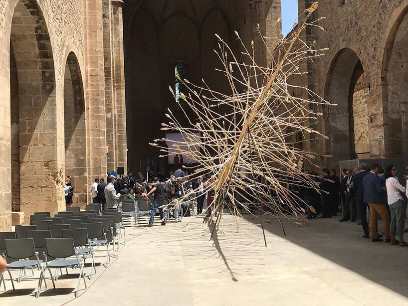Obras públicas de arte antimafia afloran en la ciudad de Palermo
