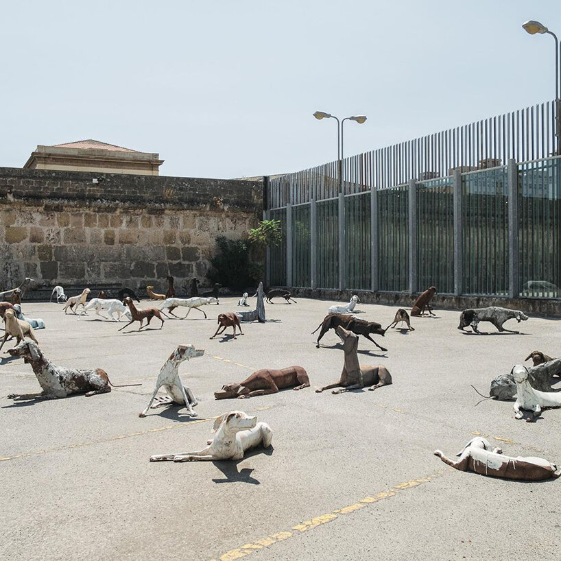 Obras públicas de arte antimafia afloran en la ciudad de Palermo