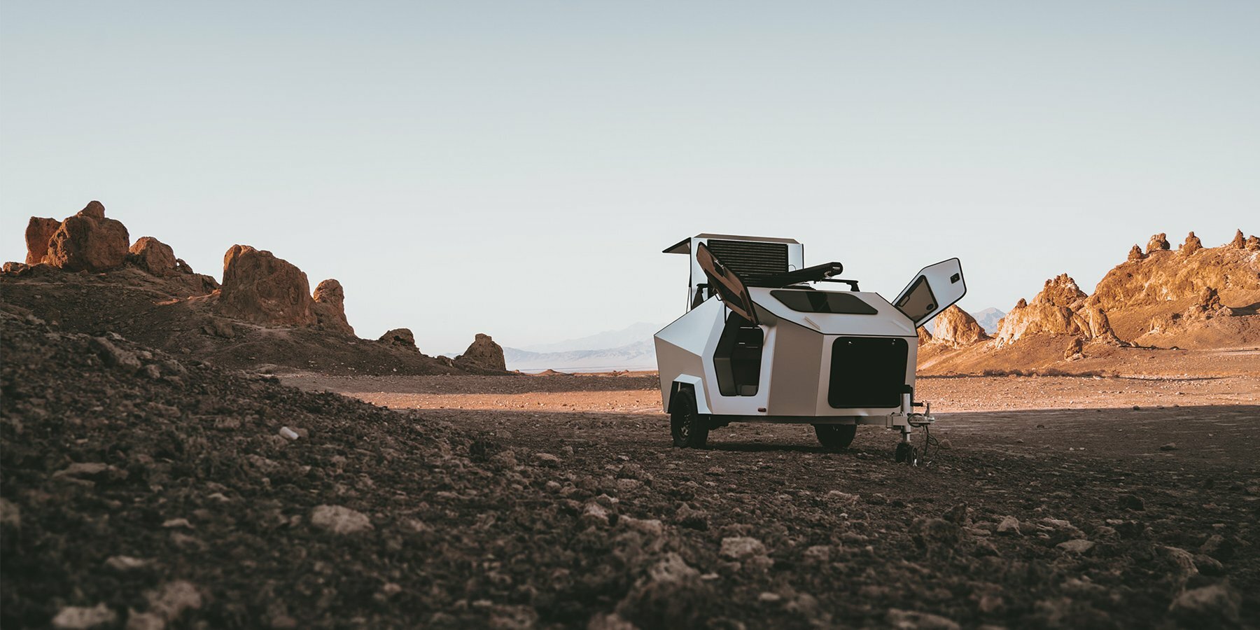 the new polydrops p17 trailer redefines the future of camping