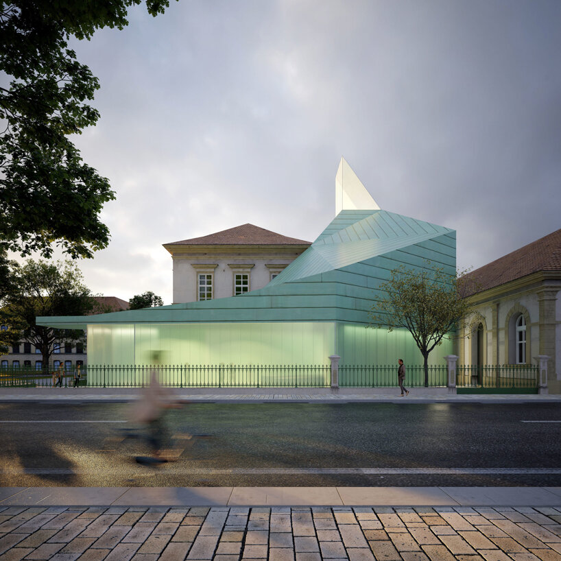 steven holl's contemplative 'tower of light' wins terezín ghetto museum competition