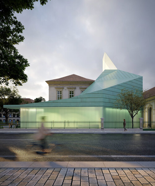 steven holl's contemplative 'tower of light' wins terezín ghetto museum competition