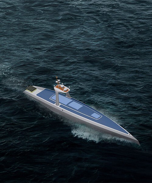 24-meter-long 'oceanus' is the world's first long-range autonomous research vessel