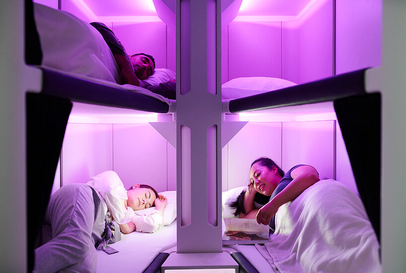 Air New Zeeland will launch on-board sleeping bridges for economy travelers in 2024