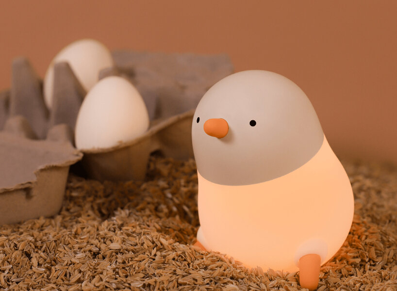 rechargeable baby chick night lamp illuminates your bedroom for a cozy sleep