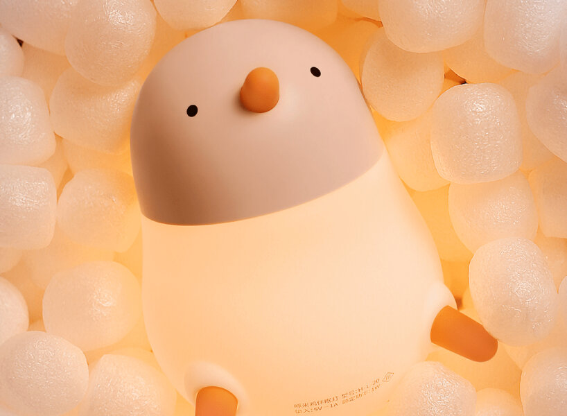 rechargeable baby chick night lamp illuminates your bedroom for a cozy sleep